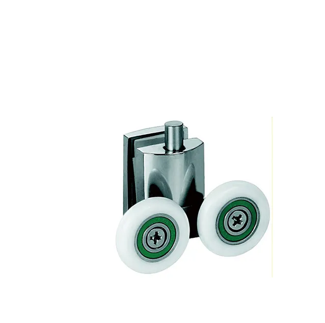 Shower Door Roller Set — Twin Wheel