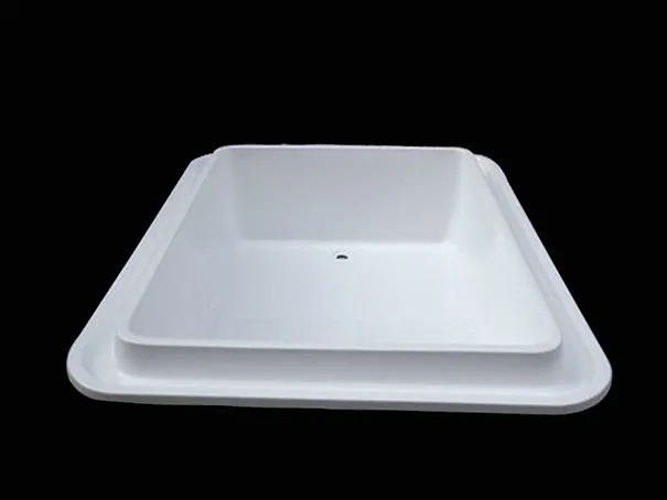Drop-in Square Soaking Bathtub