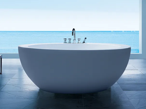 Freestanding Oval Spa Bathtub