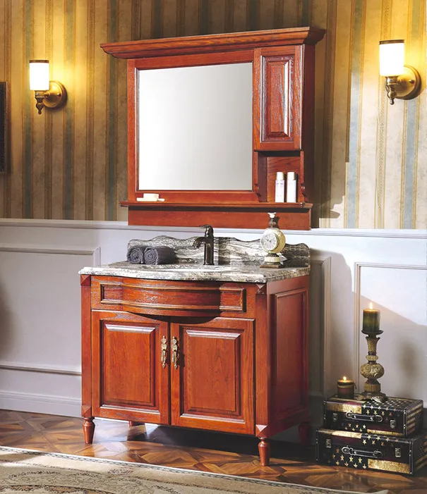 Luxury Double Vanity with Marble Top