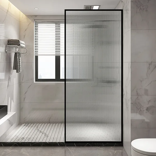 Walk-in Fixed Glass Shower Panel