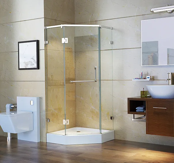 Diamond Shape Sliding Shower Enclosure